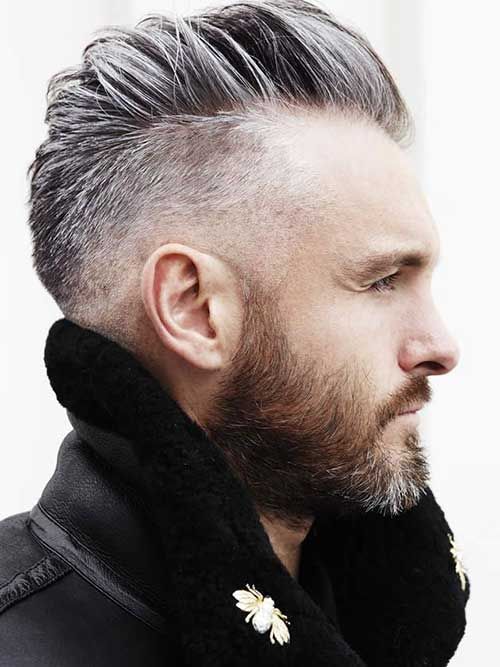 Corte de cabelo curto grisalho deals masculino